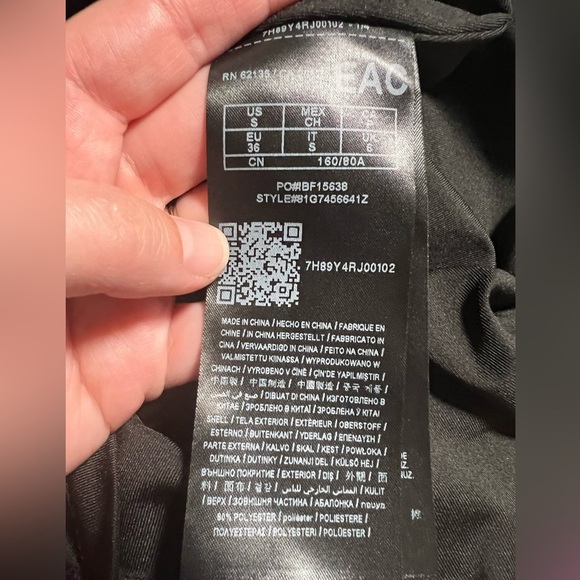 Marciano Metallic Velvet Burnout Ruched Mini Dress Size Small Grunge Fairy - Picture 7 of 9